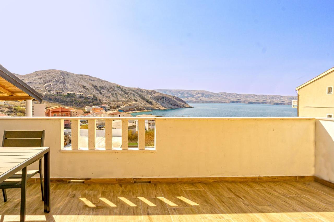 Modern Oceanview Apartamento Metajna Exterior foto